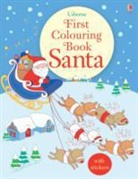Jessica Greenwell, Sam Meredith - First Colouring Book Santa + Stickers