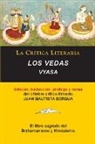 Vyasa Viasa, Juan Bautista Bergua - Los Vedas, Vyasa, Colección La Crítica Literaria por el célebre crítico literario Juan Bautista Bergua, Ediciones Ibéricas