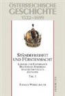 Thomas Winkelbauer, Herwi Wolfram, Herwig Wolfram - Österreichische Geschichte / Ständefreiheit und Fürstenmacht. Teil 1
