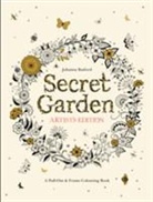 Johanna Basford, Johanna Basford - Secret Garden Artist's Edition : A Pull-Out and Frame Colouring Book