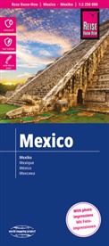 Reise Know-How Verlag Peter Rump - Reise Know-How Landkarte Mexiko / Mexico (1:2.250.000). Mexico / Mexique