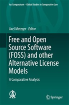 Axe Metzger, Axel Metzger - Free and Open Source Software (FOSS) and other Alternative License Models