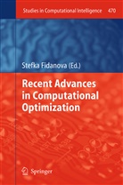 Stefk Fidanova, Stefka Fidanova - Recent Advances in Computational Optimization