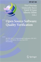 Nabil El Ioini, Nabil El Ioini et al, Etiel Petrinja, Alberto Sillitti, Giancarl Succi, Giancarlo Succi - Open Source Software: Quality Verification