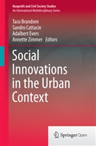 Taco Brandsen, Sandr Cattacin, Sandro Cattacin, Adalbert Evers, Adalbert Evers et al, Annette Zimmer - Social Innovations in the Urban Context