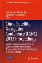 Wenha Jiao, Wenhai Jiao, Chuang Shi, Jiadong Sun, Haitao Wu, Haitao Wu et al - China Satellite Navigation Conference (CSNC) 2013 Proceedings