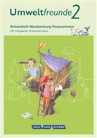 Bernd Willems, Ulrich Gard, Inge Koch, Inge Koch, Ulrich Gard, Bernd Willems... - Umweltfreunde, Ausgabe Mecklenburg-Vorpommern (2016): Umweltfreunde - Mecklenburg-Vorpommern - Ausgabe 2016 - 2. Schuljahr