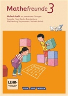 Birgit Schlabitz, Edmund Wallis, Jan Elsner, Jana Elsner, Kathri Fiedler, Kathrin Fiedler... - Mathefreunde, Ausgabe Nord 2015: Mathefreunde - Ausgabe Nord 2015 - 3. Schuljahr