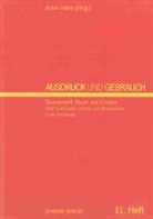 Achi Hahn, Achim Hahn - Ausdruck und Gebrauch. Dresdner wissenschaftliche Halbjahreshefte für Architektur - Wohnen - Umwelt / Ausdruck und Gebrauch. Themenheft: Raum und Erleben