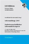 Bonn Gesellschaft für Informatik e. V. - Informatiktage 2009