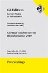 Andreas Grote, Dietmar Schomburg - GI Proceedings 173 German Conference on Bioinformatics 2010