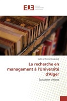 Sadek el Amine Boughaleb, Boughaleb-s - La recherche en management a l