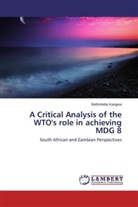 Bethsheba Kangwa - A Critical Analysis of the WTO's role in achieving MDG 8