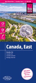 Reise Know-How Verlag Peter Rump, Reise Know-How Verlag Peter Rump GmbH - Reise Know-How Landkarte Kanada Ost / East Canada (1:1.900.000)