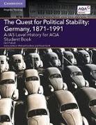 Lucien Jenkins, Nick Pinfield, Pinfield Nick, Michael Fordham, Nick Pinfield, David Smith - A;as Level History for Aqa the Quest for Political Stability:
