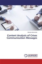 Viktoryia Abramenka - Content Analysis of Crises Communication Messages