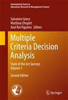 Matthia Ehrgott, Matthias Ehrgott, Jose Rui Figueira, José Rui Figueira, Salvatore Greco, José Rui Figueira - Multiple Criteria Decision Analysis, 2 Teile