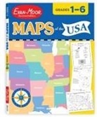 Evan-Moor Corporation, Evan-Moor Educational Publishers, Jo Ellen Moore - Maps of the Usa, Grade 1 - 6 Teacher Resource