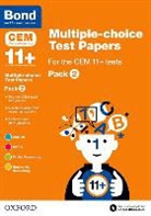 Bond, Bond 11, Bond 11+, Michellejoy Hughes, Michellejoy ( Hughes, Michellejoy Bond Hughes... - Bond 11+: Multiple Choice Test Papers for the Cem 11+ Tests Pack 2: