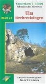 Schwäbischer Albverein e.V. - Topographische Wanderkarte Baden-Württemberg Ulm - Herbrechtingen