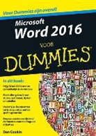 Dan Gookin, Marc Regenboog - Microsoft Word 2016 voor Dummies