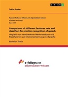 Tobias Gruber - Comparison of different features sets and classifiers for emotion recognition of speech