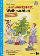 Birte Stratmann, Nicole Weber - Lernwerkstatt Weihnachten - Ergänzungsband, m. 1 CD-ROM