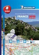 ATLAS ROUTIER, Manufacture française des pneumatiques Michelin, Michelin, XXX - France 2016 : atlas routier et touristique : se replie complètement