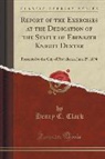 Henry C. Clark - Report of the Exercises at the Dedication of the Statue of Ebenezer Knight Dexter