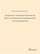 Hermann Weissenborn - Grundzüge der analytischen Geometrie der Ebene für orthogonale und homogene Punkt- und Linienkoordinaten