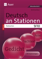 Winfried Röser - Deutsch an Stationen SPEZIAL - Textsorten 9/10