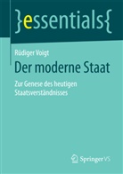 Rüdiger Voigt, Rüdiger (Prof. Dr.) Voigt - Der moderne Staat