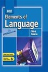 Not Available (NA), Warriner, Holt Rinehart and Winston - Elements of Language