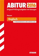 Raine Jacob, Rainer Jacob, Elke Kahl, Bernd u a Klewitz, Hans-Otto Moritz, Johanna Ressel... - Abitur 2016 - Englisch, Hessen