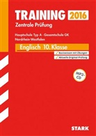 Heik Burfeind, Heike Burfeind, Paul Jenkinson, Martin Paeslack - Training Zentrale Prüfung 2016 - Englisch 10. Klasse, Hauptschule Typ A, Gesamtschule GK Nordrhein-Westfalen, m. MP3-CD
