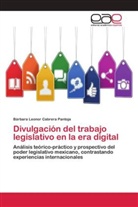 Bárbara Leonor Cabrera Pantoja - Divulgación del trabajo legislativo en la era digital