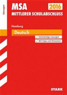 Marion Kammer, Marion von de Kammer, Julian Schumacher, Juliane Schumacher, Sockolo, Wencke Sockolowsky... - Mittlerer Schulabschluss 2016 - Deutsch, Hamburg, Lösungen