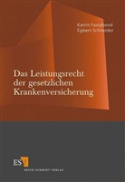 Fastaben, Katrin Fastabend, Schneider, Egbert Schneider - Das Leistungsrecht der gesetzlichen Krankenversicherung