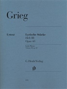 Edvard Grieg, Ernst-Günter Heinemann, Einar Steen-Nökleberg, Einar Steen-Nøkleberg - Edvard Grieg - Lyrische Stücke Heft III, op. 43. Heft.3