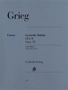 Edvard Grieg, Edvard Hagerup Grieg, Ernst-Günter Heinemann, Einar Steen-Nökleberg, Einar Steen-Nøkleberg - Edvard Grieg - Lyrische Stücke Heft II, op. 38