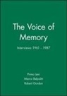 Robert Gordon, P Levi, Primo Levi, Primo (Holocaust Survivor Levi, Primo Levi, Marco Belpoliti... - Voice of Memory