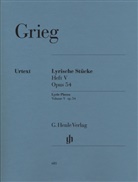 Edvard Grieg, Edvard Hagerup Grieg, Ernst-Günter Heinemann, Einar Steen-Nökleberg, Einar Steen-Nøkleberg - Edvard Grieg - Lyrische Stücke Heft V, op. 54. Heft.5