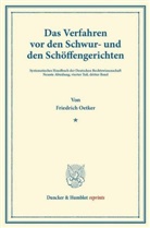 Friedrich Oetker, Kar Binding, Karl Binding - Das Verfahren vor den Schwur- und den Schöffengerichten.