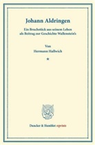 Hermann Hallwich - Johann Aldringen