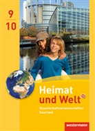Sabine Bleyer, Michael Ernst, Georg Kahlert, Jürgen Nebel - Heimat und Welt Gesellschaftswissenschaften, Ausgabe 2012 Saarland: Heimat und Welt Gesellschaftswissenschaften - Ausgabe 2012 für das Saarland