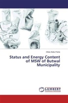 Dibas Babu Panta - Status and Energy Content of MSW of Butwal Municipality