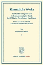 Leopold von Ranke - Sämmtliche Werke.