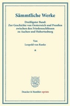 Leopold von Ranke - Sämmtliche Werke.