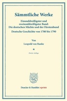 Leopold von Ranke - Sämmtliche Werke.