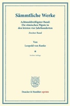 Leopold von Ranke - Sämmtliche Werke.